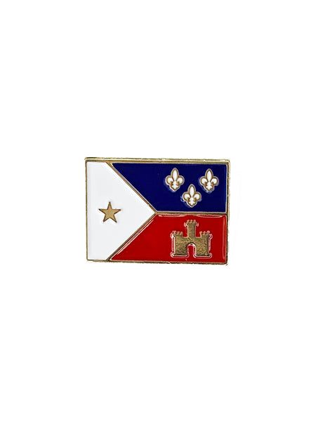 Lapel Pin - Acadian Flag