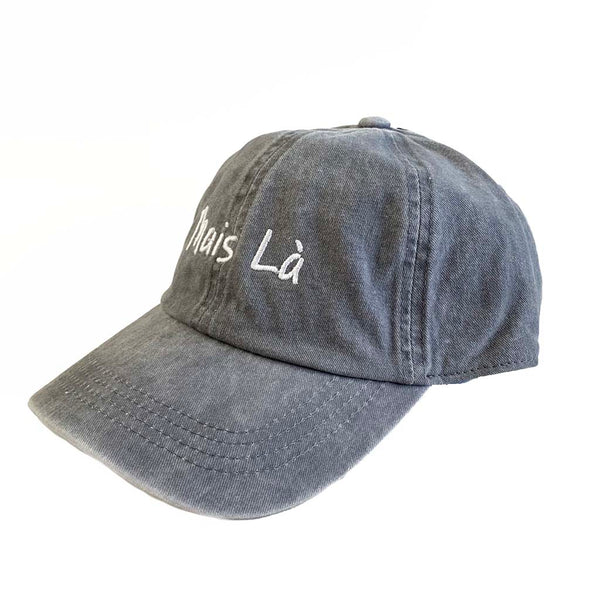 Mais La Baseball Cap - Soft Grey