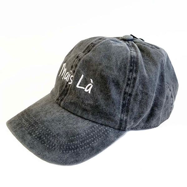Mais La Baseball Cap - Soft Black