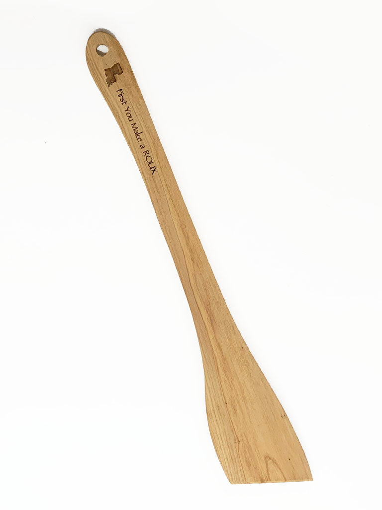 Louisiana Cypress Roux Spoon -  First You Make a Roux