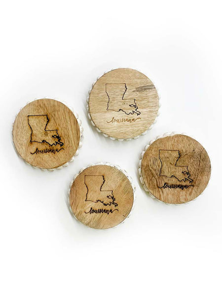 Louisiana Coaster Set