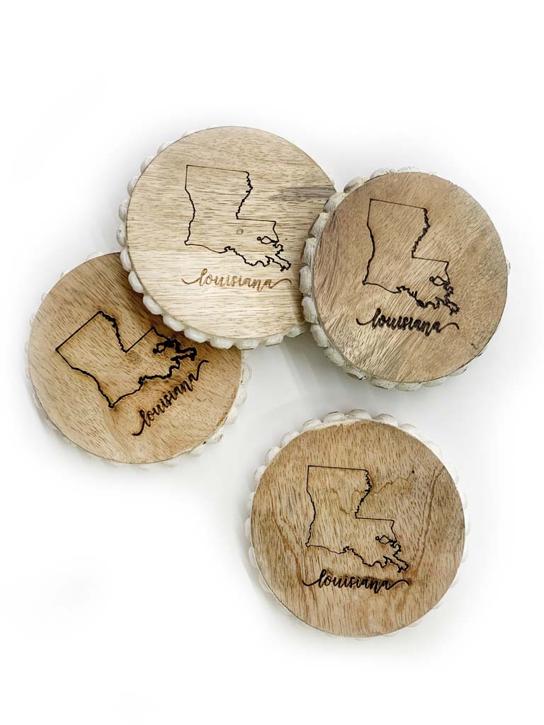 Louisiana Coaster Set