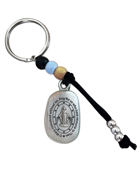 Soothing Saints Keychain - Miraculous Mary