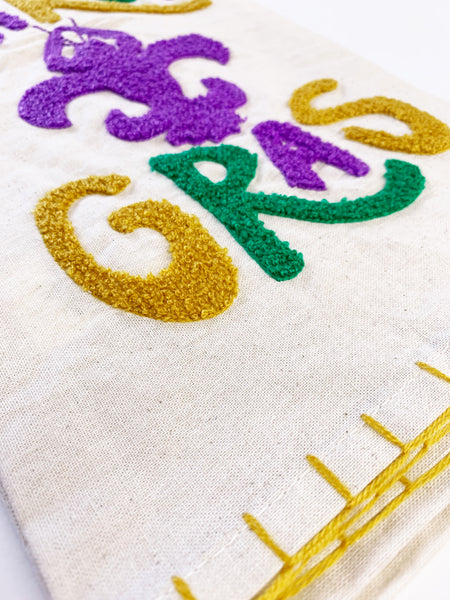 Mardi Gras  Crawfish Hand Towel