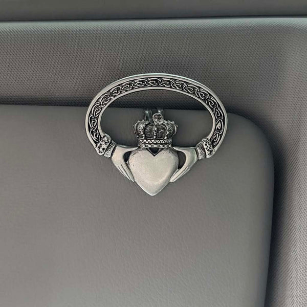 Visor Clip Claddagh