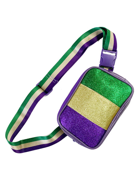 Mardi Gras Belt Bag