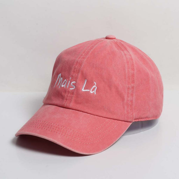Mais La Baseball Cap - Soft Coral