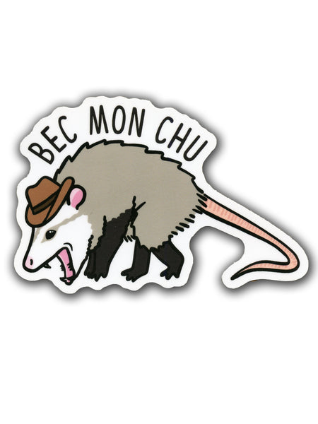 Possom Bec Mon Chu Sticker