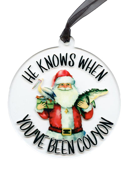 Cajun Couyon Ornament