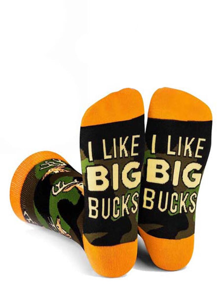 I Like Big Bucks Men's Socks