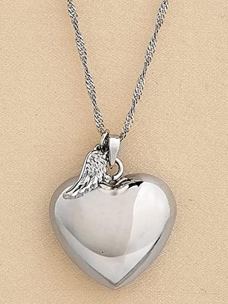 Angel Chime Necklace - Silver