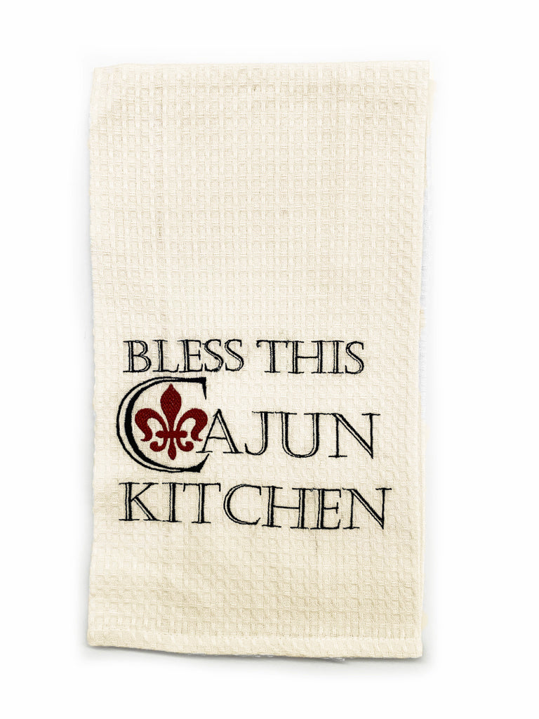Bless This Cajun Kitchen Hand Towel