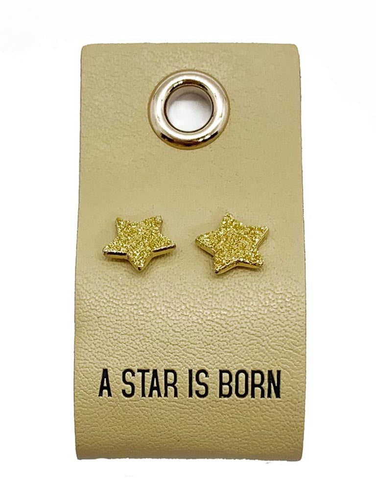 Stud Earrings - A Star is Born