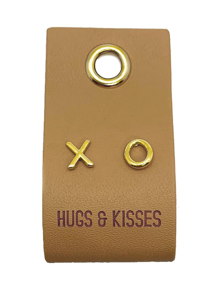 Stud Earrings - Hugs & Kisses