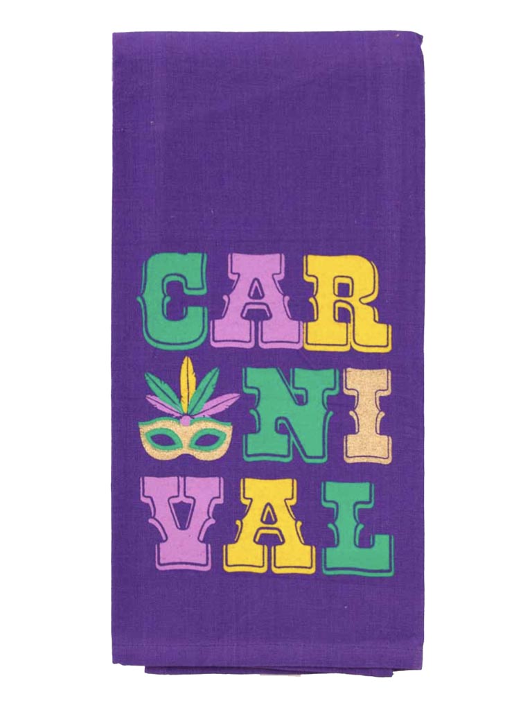 Mardi Gras Hand Towel - Carnival
