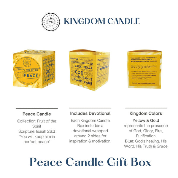 Devotional Candle - Peace
