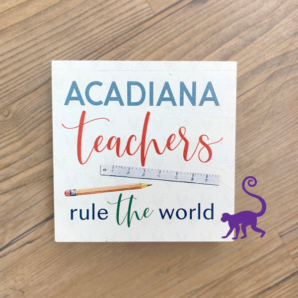 Acadiana Teachers Sign