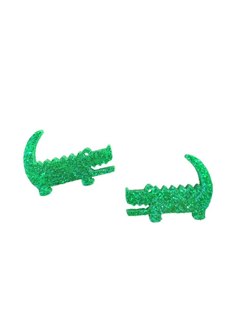 Gator Sparkle Stud Earrings