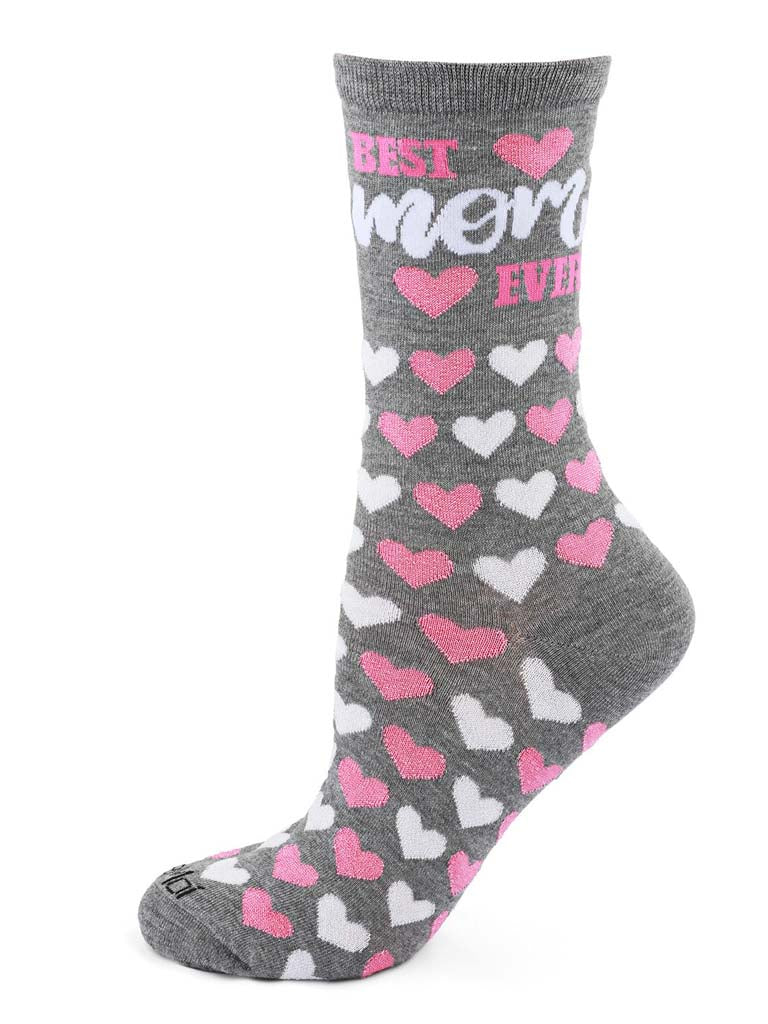 Best Mom Ever Crew Socks