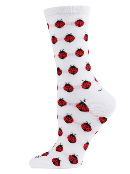 Ladybug Crew Socks