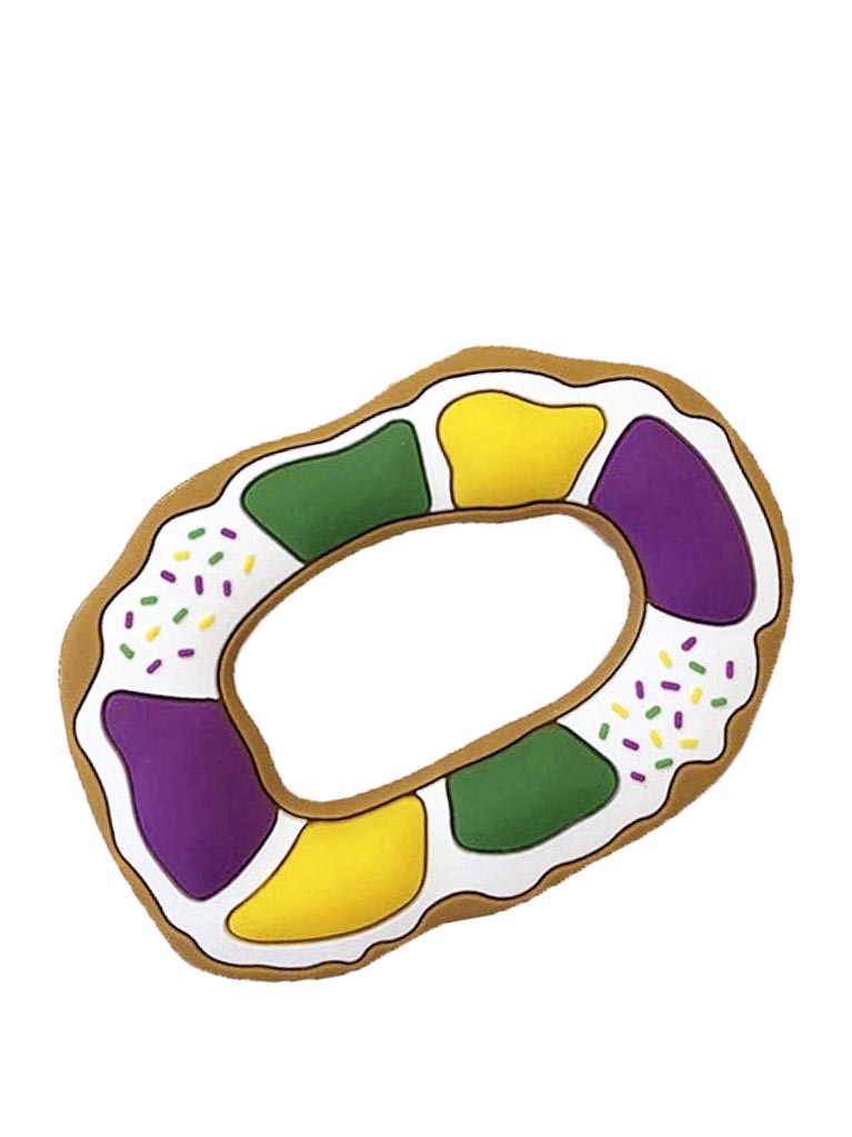 King Cake Silicone Teether