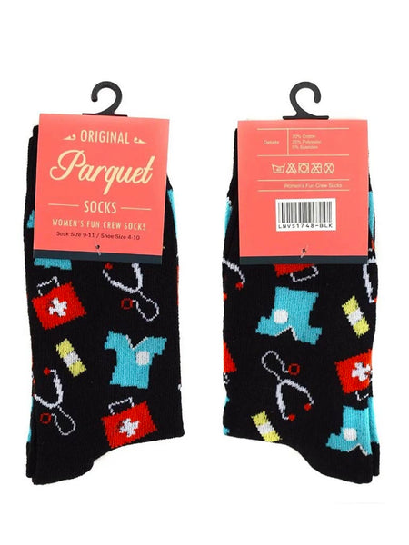 Medical Themed Socks - Women's