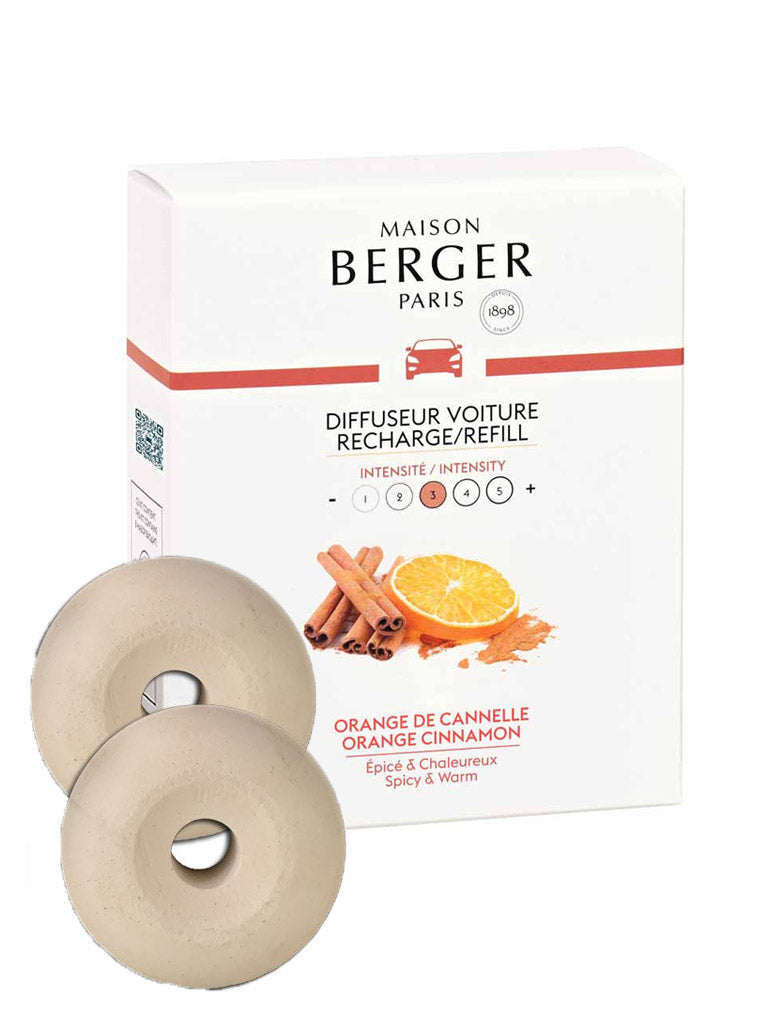 Lampe Berger Car Diffuser Refill - Orange Cinnamon