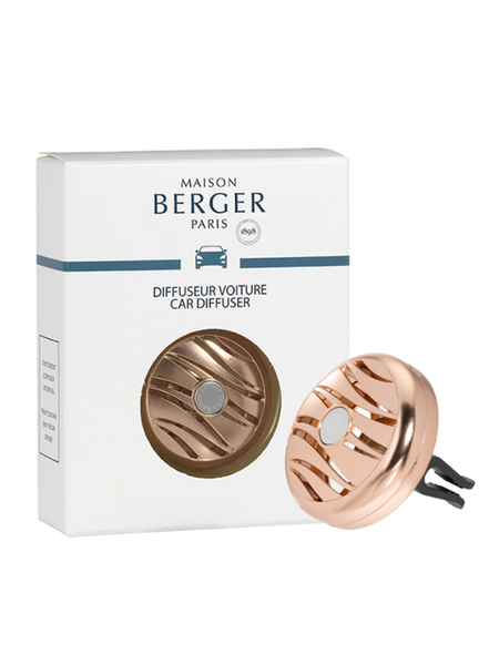 Lampe Berger Refillable Car Diffuser Vent Clip - Matte Rose Gold