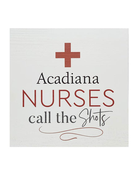 Acadiana Nurses Plaque