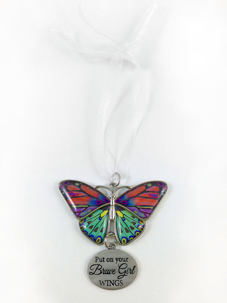 Ornament Butterfly Brave Girl Wings