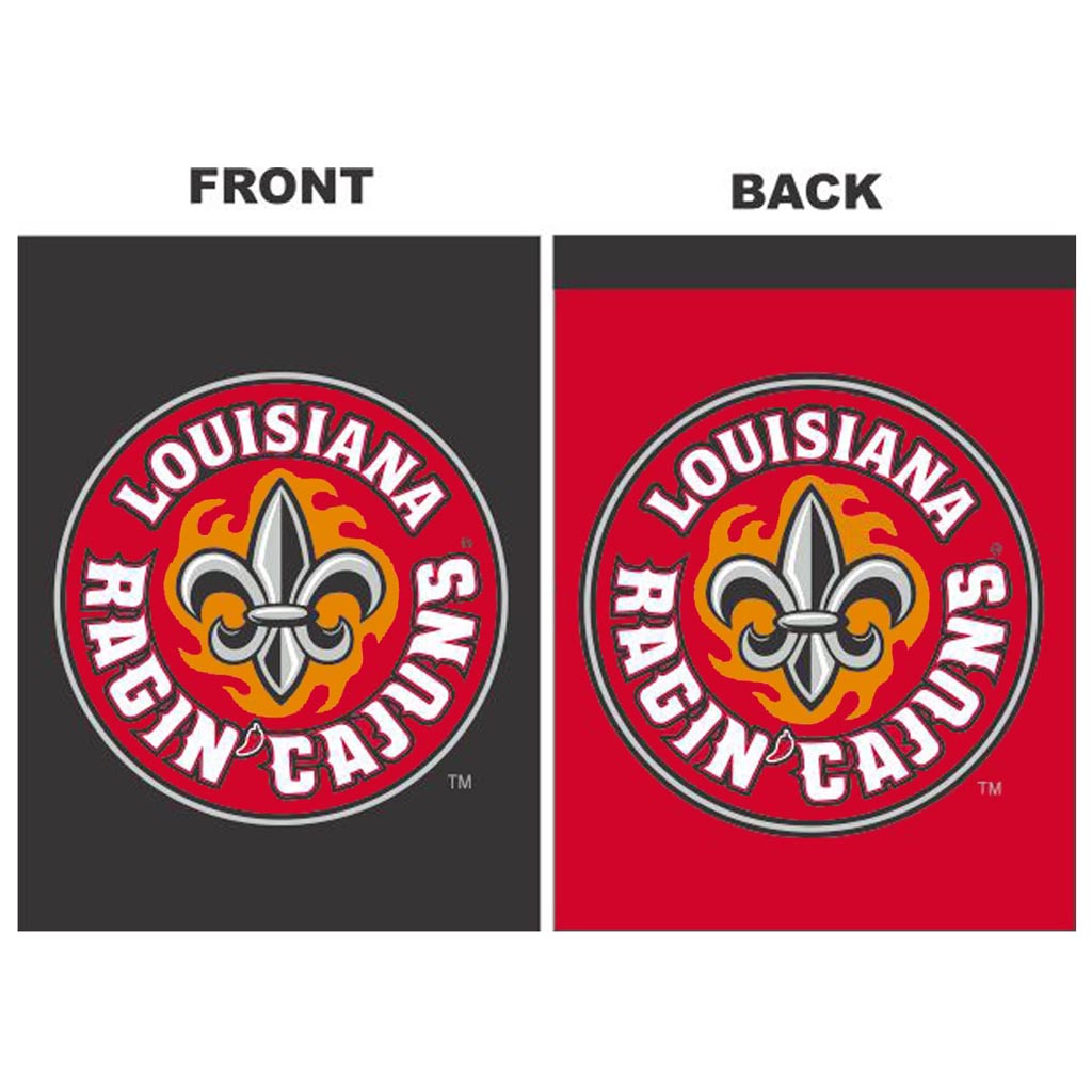 Louisiana Ragin Cajuns Garden Flag