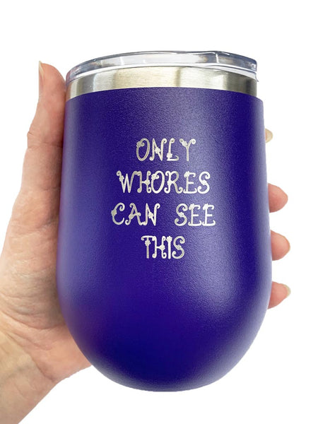 "BLANK" Matte Finish Purple Insulated Cup