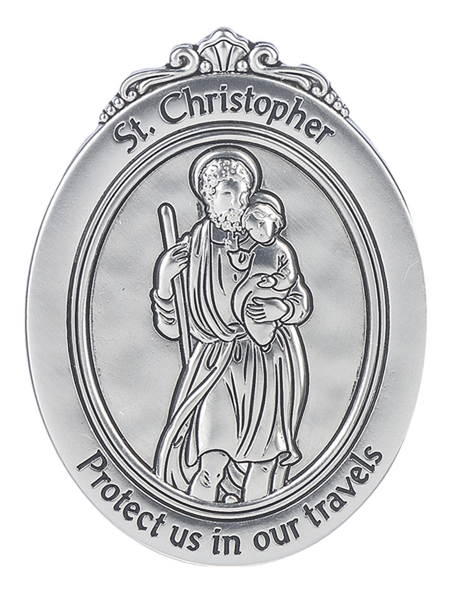 Visor Clip St Christopher - Protect Us