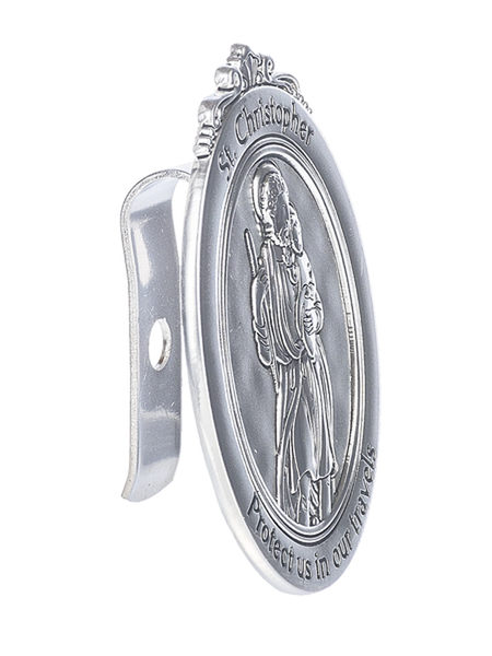 Visor Clip St Christopher - Protect Us