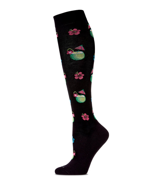 Coconuts in Paradise Women’s Compression Socks