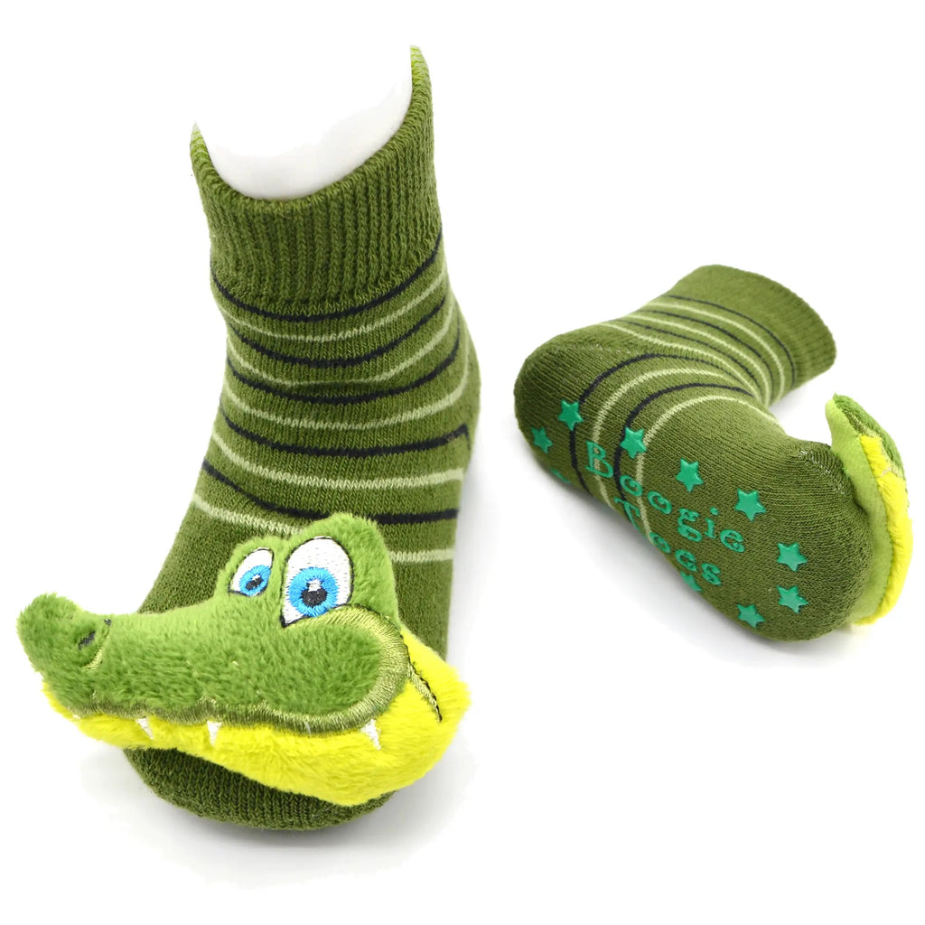 Alligator Boogie Toe Socks