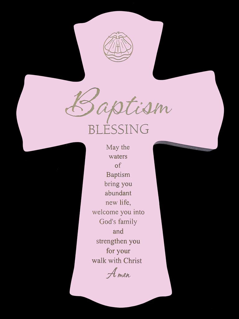 Baptism Blessing - Pink