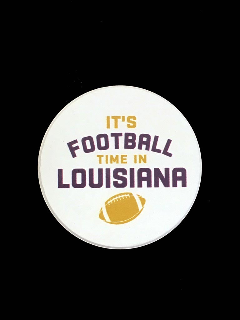 Sand Coaster It’s Football Time in Louisiana