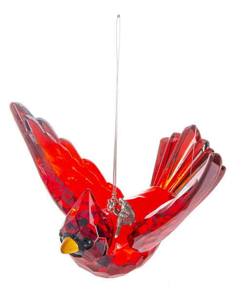 Radiant Red Cardinal with Charm