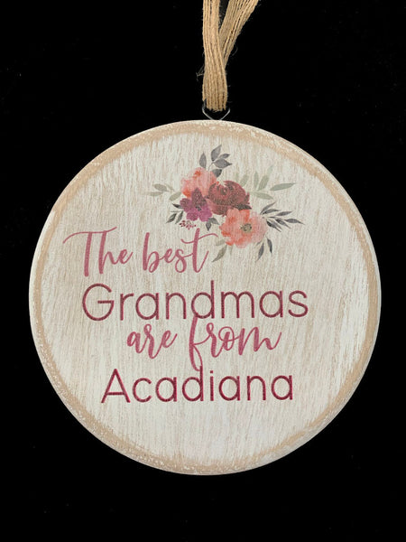 Grandmas from Acadiana Ornament/Plaque