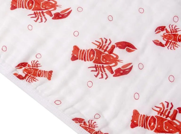 Crawfish Burp Cloth & Bib
