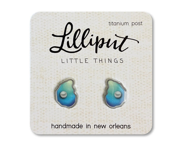 Oyster Earrings by Lilliput Little Things
